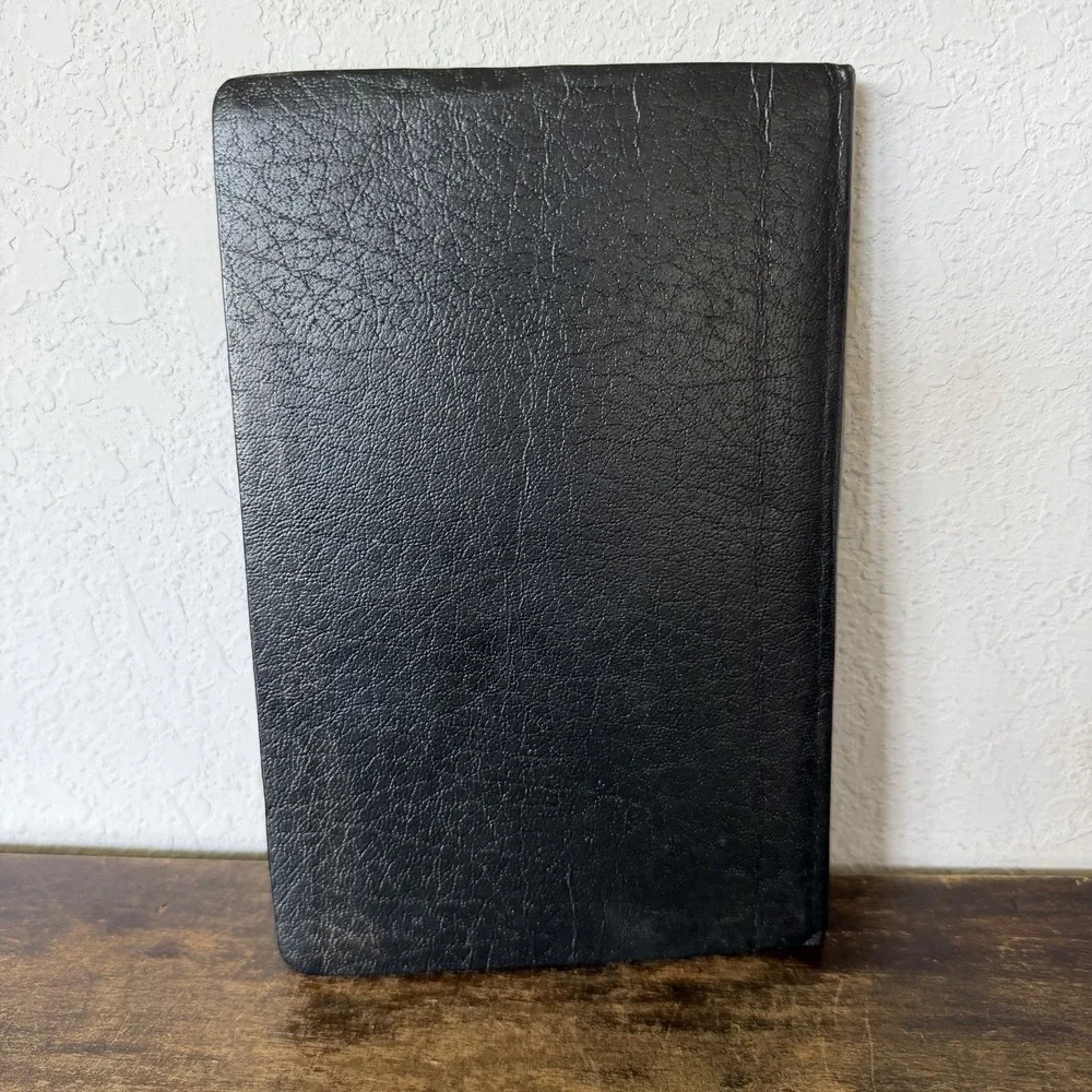 Vintage 1977 Holy Bible KJV Red Letter Edition Concordance Crusade Publishers